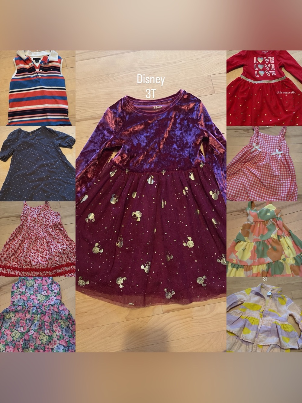Bundle of girls 3T dresses
